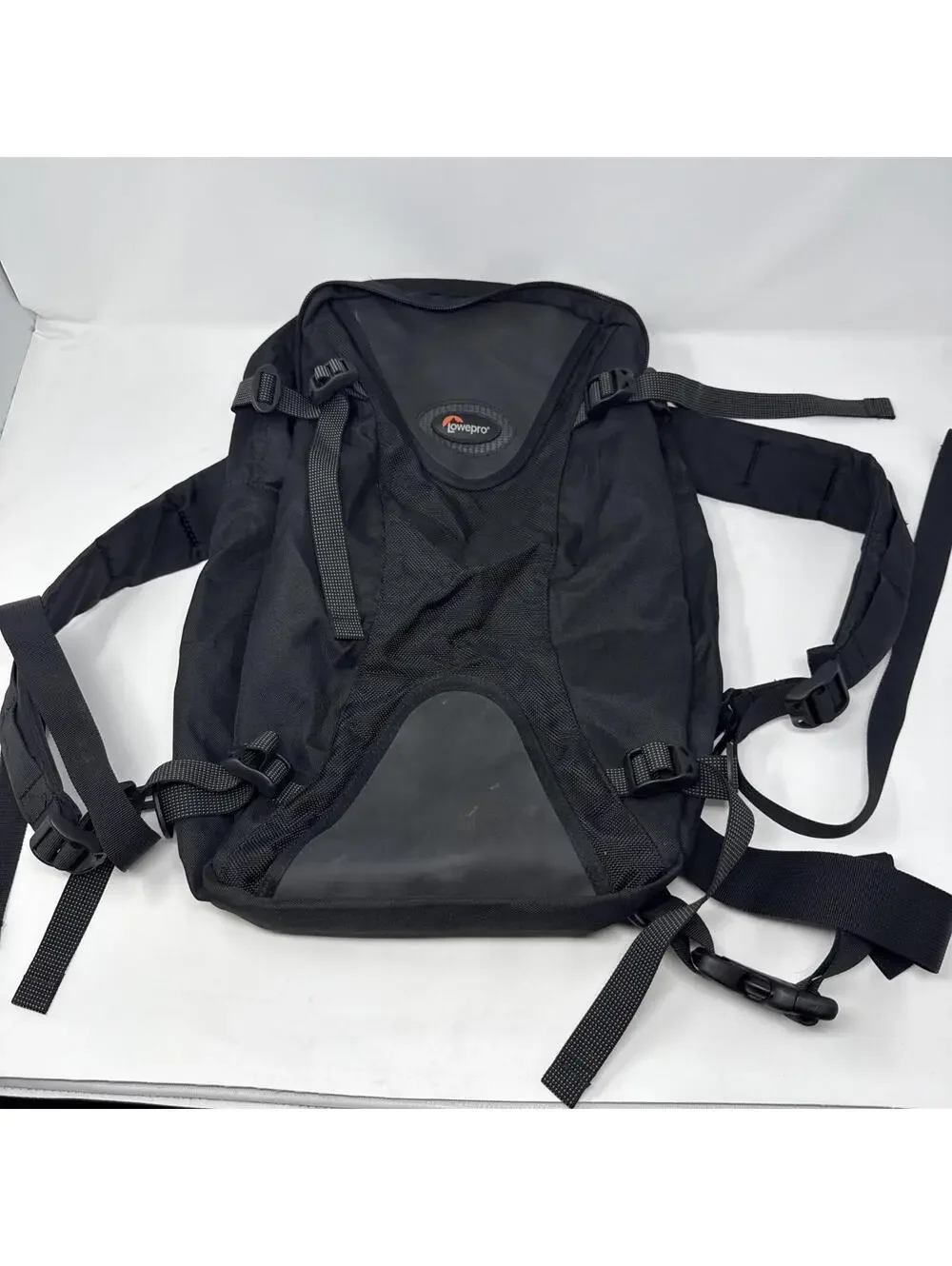 Lowepro Trekker Daypack 2 Black Canvas Camera Backpack with Waist Strap